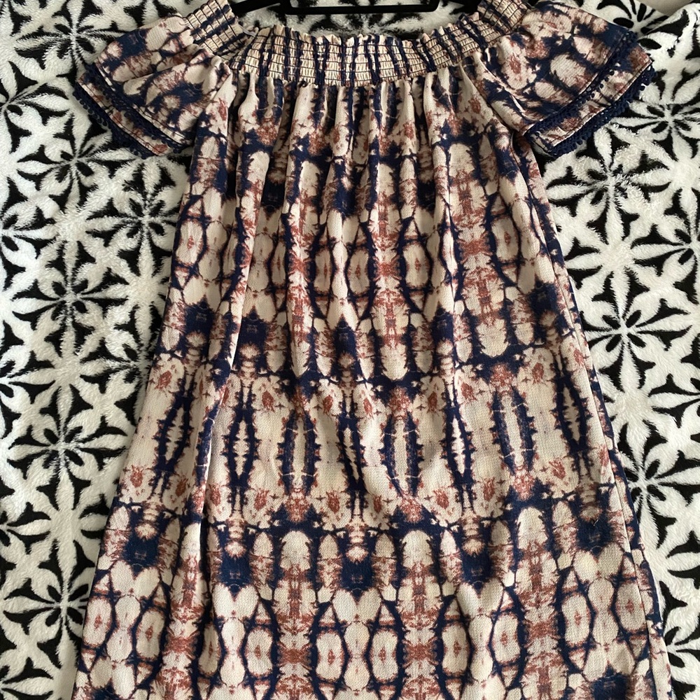 Off the shoulder dress